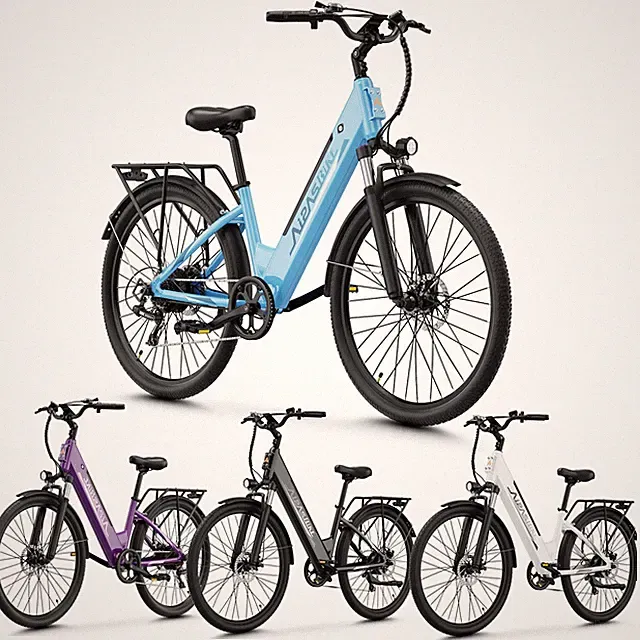 1100W 26" Ebike, Electric Bike for Adults Teen,28 MPH & 62 Miles Range, 7-Speed
