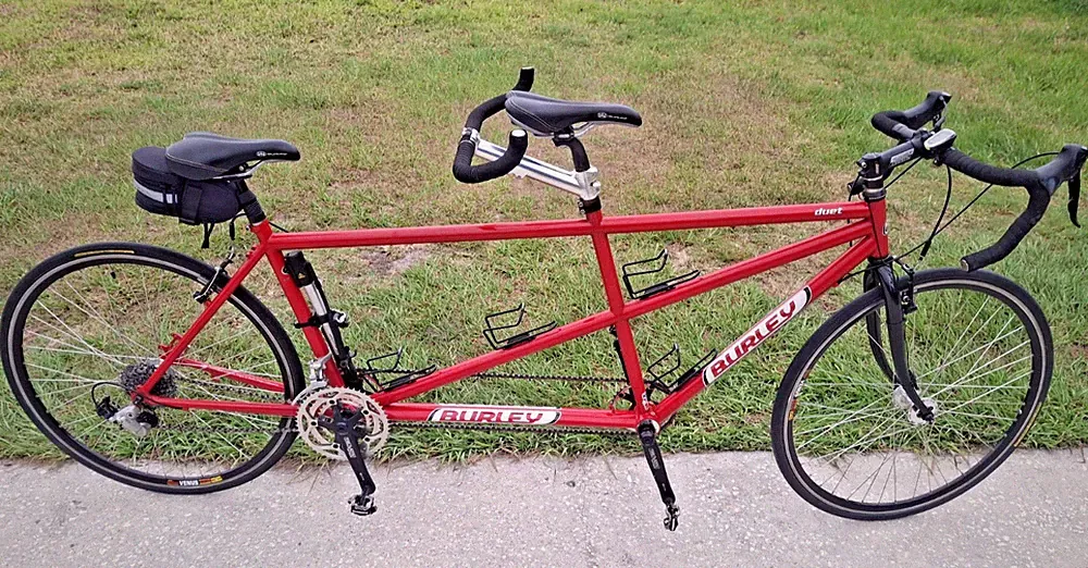 1990 BURLEY DUET TANDEM ROAD BIKE w SUN RIMS Bicycle