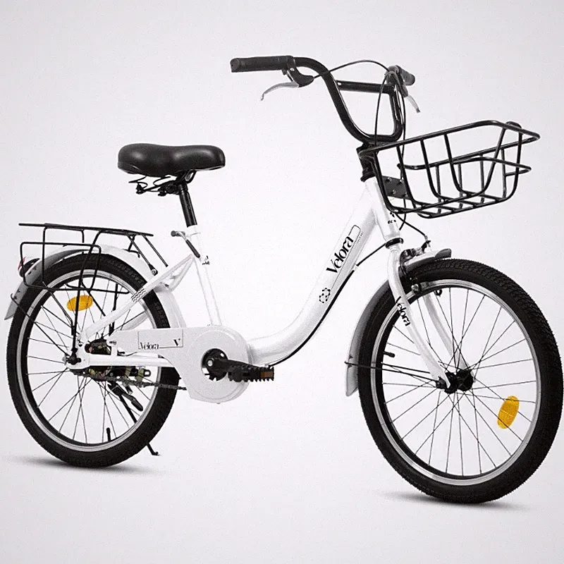 20" Kids Bike, Steel Frame, V-Brake, 1-Speed, Chain Guard & Rear Rack